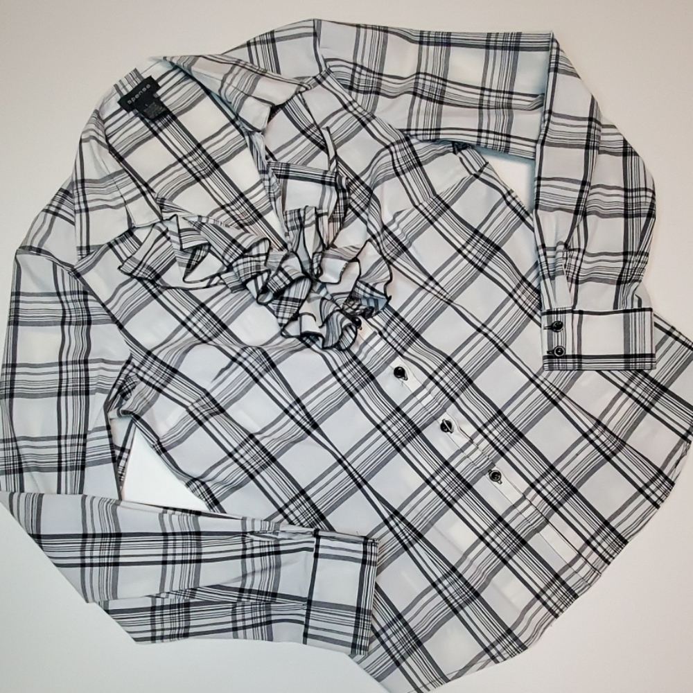 Spense Button Down Size Large - image 1